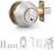 Probrico Deadbolt Lock Sets, Brushed Nickel Door Locks, Single Cylinder Deadbolt Locks, Deadbolt Locks with Key, 6 Pack