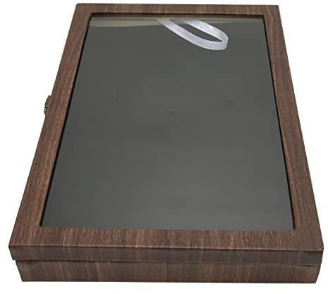 Medaillen Vitrine Pin Vitrine schwarz groß für Abzeichen(Medaille Vitrine)