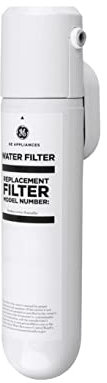 GE Sistema di filtraggio dell'acqua sotto il lavandino monostadio, riduce oltre 95 impurità tra cui piombo, cloro, arsenico, facile da installare, design Twist & Lock, sostituisce il filtro (FQK1R