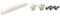GRAPHTECH TUSQ NUT - 42MM FLAT BOTTOM STRAT & Tusq Xl Sleek String Tree With Chrome Screws, PQL-7004-00