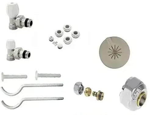 Kit installazione radiatori termosifoni riscaldamento Made in Italy