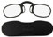 Flexsee LIGHT Bügellose Lesebrille unisex rechteckig - 5 Farben / 5 Dioptrien (SCHWARZ, 2.5, Dioptrien)