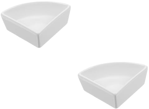 BESPORTBLE 2pièces Bol pour Hamster Gamelle Abreuvement Et Alimentation pour Rongeurs Design Élégant Et Pratique Accessoire Indispensable pour Petits Animaux