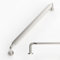 Amerdeco 10 Pieza Tiradores Cocina 160mm Tiradores Armarios Níquel Cepillado Tirador Puerta Tiradores Cajones de Muebles UK0071