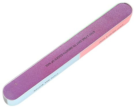 Nail Buffer File - 6 Sided Polishing Nail File | Nail Care Manicure Polisher | Manicure Tools | Natural Nails Acrylic Nail Polishing | Finger Nail Files Nail Buffers Nail Supplies for Nail Techs