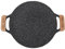 Nons Piastra Rotonda per Barbecue in Metallo per Barbecue all'aperto Padella Circolare Multifunzionale per Barbecue Piastra per Barbecue per Barbecue Pentole per Barbecue