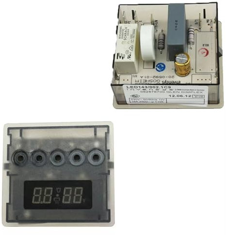 Masterpart Cooker Oven Digital Timer Programmer Unit Green Display To Fit New World, Stoves Cookers & Ovens