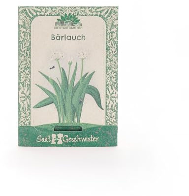 Saatgut Bärlauch – Samenfest & hochwertig | Bärlauch-Samen für den Anbau von würzigem Waldknoblauch | Aromatisches Highlight & tolle Geschenkidee für Garten oder Balkon