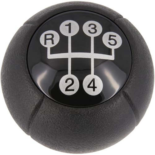 Recambo Schaltknauf 5 Gang passend für Opel Calibra 1989-1997, Tigra A 1994-2001, Plug & Play, Auto Schalthebel, schwarz
