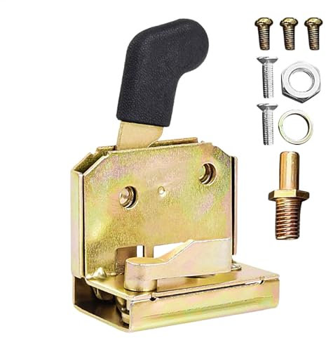Traktor Türschloss Riegel - Türgriff Schloss Loader Türschlösser - Metall Tür Hardware Ersatzteile Sicherheit Türgriffe Traktor Türschloss Sicherheits-Überfalle | Galvanisch Verzinkt