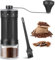 Macinacaffè manuale,Macina Caffè Manuale,Portatile macinacaffè a mano,Macinino Conica con Manovella per Viaggio,Campeggio,Ufficio,Espresso,Pour Over