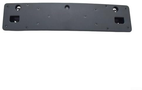 MeevrgR Front Bumper Number Plate Holder for Mercedes CLA W118 A1188809600 ABS Black License Plate Bracket