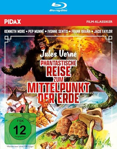 Jules Verne: Phantastische Reise zum Mittelpunkt der Erde / Aufwändige Verfilmung des Jules-Verne-Abenteuerklassiker mit Starbesetzung (Pidax Film-Klassiker)