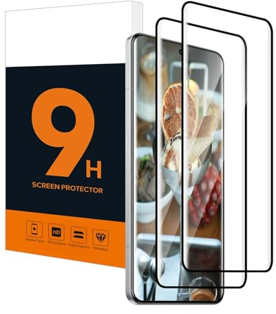 Carantee Schutzfolie für Panzerglas für Xiaomi 14 Ultra 5G, 2 Stück 3D Runde Kanten Schutzglas, 9H Härte, Anti-Öl, Keine Blasen, Sensitive Touch, Hoch Definition Xiaomi 14 Ultra Displayschutzfolie