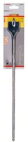 Bosch Accessories Professional Flachfräsbohrer Self Cut Speed mit 1/4-Sechskantschaft (Ø 38 mm), Länge 400 mm