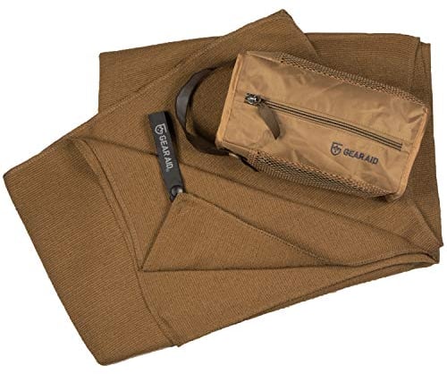 Gear Aid 69025 Micro-Frottee-Handtuch, Mokka, L