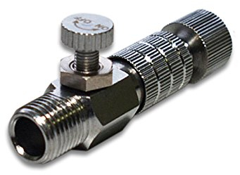 Airbrush Schnellkupplung Druckregler und Stecker 9,51 mm (1/8) Luftschlauch
