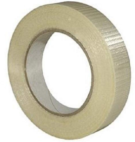 Globe Packaging 1 Roll Of STRONG CROSSWEAVE REINFORCED TAPE 25mm x 50M