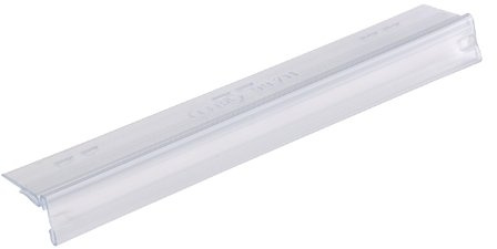 Elba Pendelsichtleiste, 100x10x17 mm, aus PVC, farblos, 50 Stück