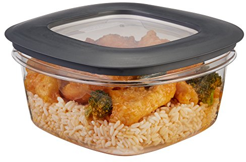 Rubbermaid Premier Easy Find Lid 5-Cup Food Storage Container, Grey
