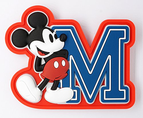 Disney 85964 Mickey Mouse M Soft Touch Magnet Novelty, Multicolor