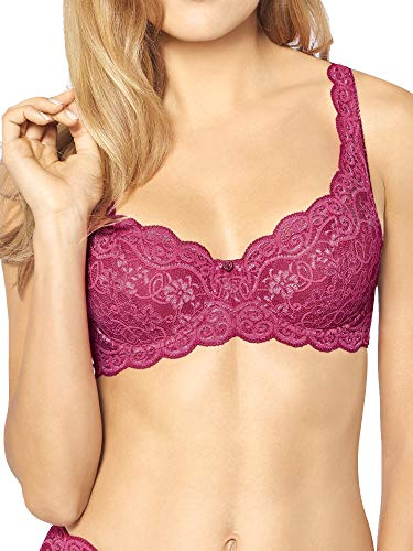 Triumph Damen Amourette 300 WHP X Halbschalen BH,, per pack Violett (ROSE BLUSH 7213), 75A(Herstellergröße: 75)