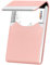 Padike Professionelles Visitenkartenetui aus PU-Leder Visitenkartenetui Namenskartenhalter Slim Metall Tasche Kartenhalter mit Magnetverschluss Y-pink