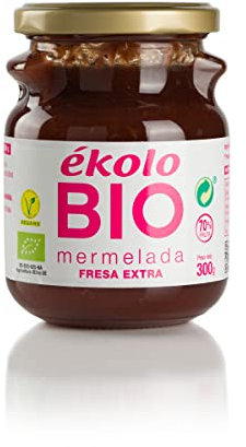 Ekolo Mermelada De Fresa Bio, 6 Tarros, 300g 1800g
