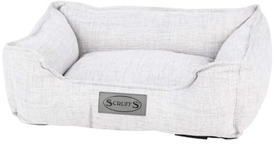 Scruffs Manhattan Box Bed (Small), 50 x 40cm, Light Grey