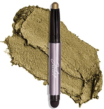Julep Lidschatten 101 Crème To Powder, wasserdicht, Lidschatten, Stick, Khaki, Grün glänzend
