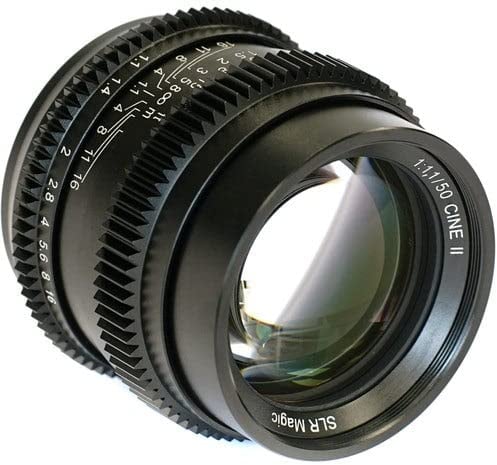 SLR Magic Obiettivo cinematografico 50 mm f/1.1 (II) E Mount