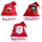 Canzoon Weihnachtsmütze Erwachsene 3 Stück Weihnachtsmützen Lustig Nikolausmütze Erwachsene Rot Rote Santa Mütze für Weihnachten, Geschenk für Frauen, Männer, Weihnachten, Neujahr