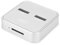 DIGITUS Duale M.2 NVMe & mSATA-SSD-Dockingstation - USB Typ-C 3.1 - M.2-Modultyp 22110, 2280, 2260, 2242 - M/B+M-Key - SD-Express-Kartenleser - 10 Gbit/s - bis zu 4 TB - Weiß