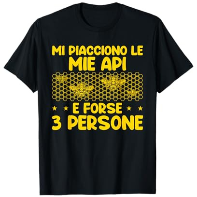 Divertente Mi Piacciono Le Mie Api Apicoltore Api Da Miele Maglietta