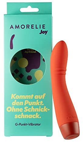 AMORELIE Joy – G-Punkt Vibrator Bloom | Wasserfest Wiederaufladbar (Rot)