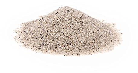 TM Aquatix Aquarium Sand Gravel for Aquarium Natural Substrate Soil Perfect for Plant Growth 1-2mm (1kg, Grey)