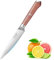 YOTSUBA Coltello da cucina universale, 12,7 cm, piccolo coltello da chef per tritare, tagliare, sbucciare e affettare frutta e verdura, acciaio tedesco ad alto tenore di carbonio