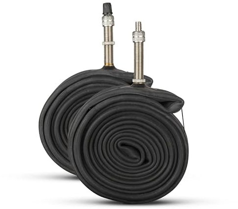 Fahrradschlauch 2er Pack (DV/Dunlop Ventil) - 26 Zoll (26 x 1,75-2,125) Innenschlauch, ETRTO - 40/57-559