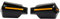 TPARIS 1 Paar Motorrad Lenker Handschützer, für Honda Forza 125 250 Forza125 Forza250 NSS250 NSS125 Handschutz Griffschutz Schild Handguards Windschutzscheibe Motorrad Zubehör,Black Style