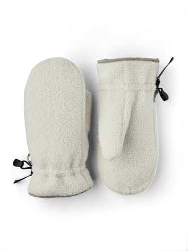 Hestra Alta Fäustlinge Handschuhe Damenhandschuhe Fausthandschuhe (7 HS - cremeweiß)