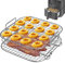Rack Para Freidora Cosori Air Fryer,SHUOMAO Acero Inoxidable 304 Rejilla Para Parrilla Deshidratadora Accesorio Para Cosori 5,5l,Cosori 6,4l,Instant Vortex 5,7l Airfryer Freidoras De Aire Caliente