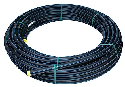 HD-PE Rohr 3/4 Zoll 25 x 50m Rolle PN16 - PE100 RC flexibles HDPE/Wasserleitung/Trinkwasser/Bewässerungsrohr - Gartenrohr