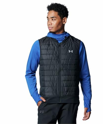 Under Armour Pour des hommes Veste de course isolée Storm, Noir, XL