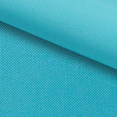 PINaPIN Wasserdichter Polyesterstoff 100% Polyester Stoffe meterware zum nähen Gartenmöbel, Schirme, Vorhänge für Garten KODURA 100x150 cm (Helltürkis)