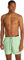 Calvin Klein Short de Bain Homme Medium Double Mi-Long, Vert (Pastel Green), M