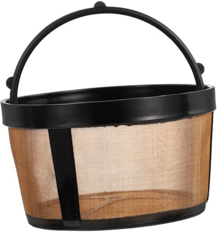 BESTonZON Kaffeefilter Wasserfilter aus Glas Kaffeetassen Sieb Kaffeemaschine Kaffee-Essentials Kaffeeversorgung Haushalt Filterschale Filterpaket Zubehör Büro Filterkorb