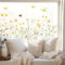 Wandtattoo Loft Fensterbilder Frühling mit gelber Wildblumenwiese Motiv – A2 Bogen, Wiederverwendbar – Frühlingsdeko Fenster, Frühlingsbild Fenster, Fensterdeko Frühling, Fensterfolie Frühling
