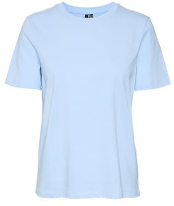 VERO MODA Basic Damen T-Shirt Top Rundhals Kurzarm Normal geschnitten