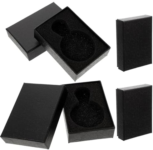 Mikikit Scatola Per Orologi Da Tasca Da 4 Pezzi Espositore Per Custodia Organizer Per Orologio Da Tasca Singolo In Cartone