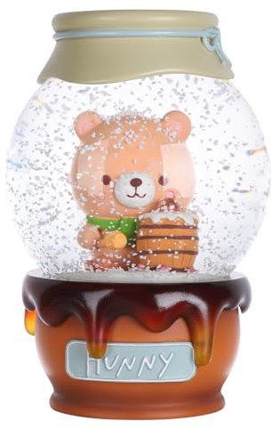 Bären-Schneekugel für Mädchen, niedliche Weihnachtsschneekugel für Kinder